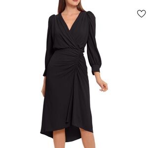 Maggie London Catalina Crepe Midi Dress